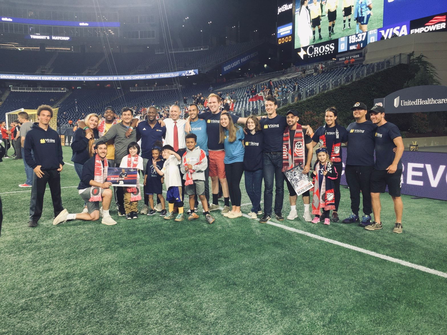 Viking Sports at the New England Revolution